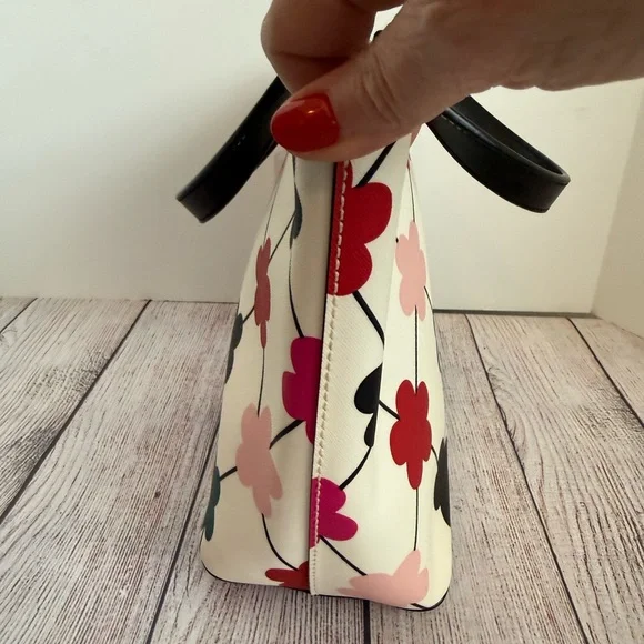 KATE SPADE Juno Grant Floral Tote Bag Purse - Picture 3 of 8